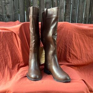 Frye Giovanna Brown Calf Boots